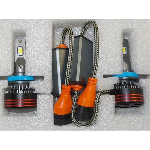 Autožárovky LED H8 M8PRO, 9–16 V, bílé, pár