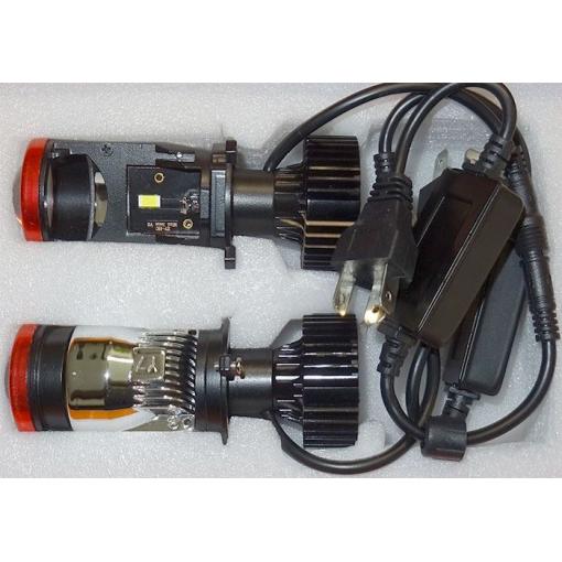 Autožárovky LED H4 Y7D, 10–30 V, bílé, pár