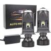 Autožárovky LED H4 M01K, 10–30 V, bílé, pár
