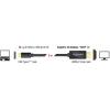Delock USB-C® / HDMI kabelový adaptér USB-C ® zástrčka, Zástrčka HDMI-A 3.00 m černá 85260 pozlacené kontakty Kabel pro displeje USB-C®