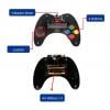 Gamepad Acebott QD026 pro stavebnici robotického autíčka M389