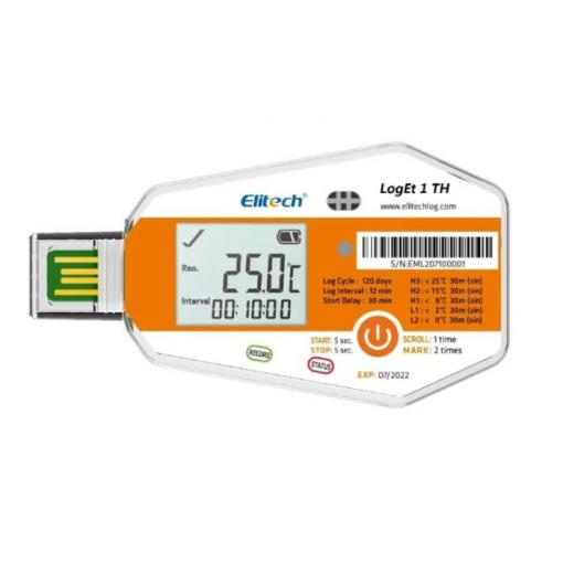 Datalogger Elitech LogEt-1-TH, USB, -30 až +70 °C, IP67