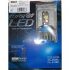LED žárovky H4 T1, 9–48 V, bílé, pár, 6× CREE 3535