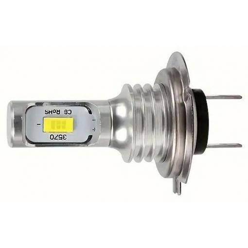 LED žárovka H7, 10-30 V DC, bílá, 2× SMD3570
