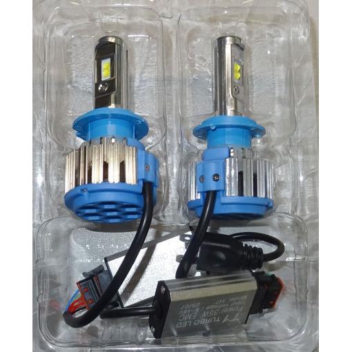 Autožárovka LED H7 T1, 8–48 V DC, bílá, pár