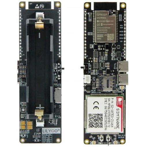 Vývojová deska LilyGO T-SIM7600E-H, ESP32, LTE 4G, GPS, WiFi, Bluetooth