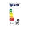 Žárovka DECO SMOKED LED E27 4,5W flame EMOS Z57311