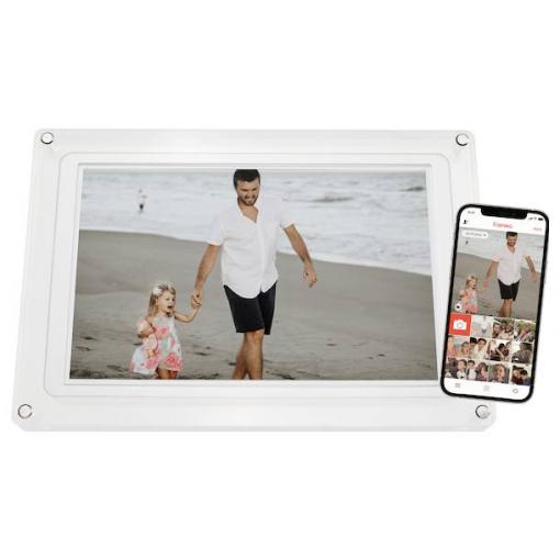 Braun Phototechnik DigiFrame 1020 digitální fotorámeček 25.7 cm 10.1 palec Energetická třída (EEK2021): C (A - G) 1280 x 800 Pixel 16 GB bílá