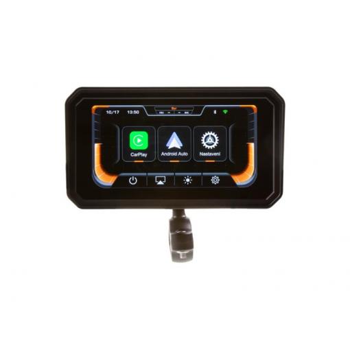 Displej na motocykl  Apple CarPlay / Android Auto CARCLEVER DS-126CA