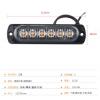 LED světlo 12-24V/6W, bílé 6500K, 112×28 mm