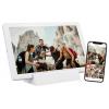Braun Phototechnik DigiFrame 1011 WiFi mobil digitální fotorámeček 25.7 cm 10.1 palec Energetická třída (EEK2021): C (A - G) 1280 x 800 Pixel 16 GB bílá