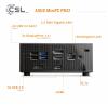 Asus mini PC (HTPC) Mini PC - ASUS PN42 N100 Intel® N N-Series 16 GB RAM 4000 GB SSD Intel UHD Graphics 91701