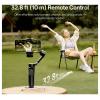 Hohem iSteady V3 Ultra BLK gimbal elektrický 1/4palcové černá s Bluetooth, zabudovaná baterie, integrovaný stativ, vč. držáku smartphonu Zatížitelný do