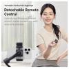 Hohem V3 BLK gimbal elektrický 1/4palcové černá s Bluetooth, zabudovaná baterie, integrovaný stativ, vč. držáku smartphonu