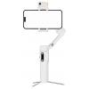 Hohem V3 WTH gimbal elektrický 1/4palcové bílá s Bluetooth, zabudovaná baterie, integrovaný stativ, vč. držáku smartphonu Zatížitelný do hmotnosti 300 g