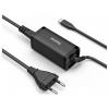 Hama Hama 00200022, Laptop, Drinnen/Draußen, 100 - 240 V, 45 W, 3.3 - 21 V, USB-to-DC napájecí adaptér k notebooku 45 W 3 A