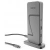 Hama USB-C® dokovací stanice Connect2Office Speed napájení USB-C®, Podporuje rozlišení 8K při frekvenci 30 Hz (1x) / 4K při 30 Hz (2x)