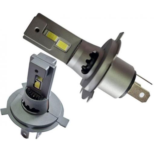 Autožárovky LED Q5 H4, 10–30 V, bílé 6000K, pár