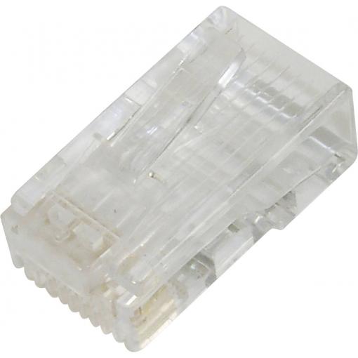 Digitus DN-219602, Adaptér do zásuvky, Konektor RJ45, transparentní, 1 ks