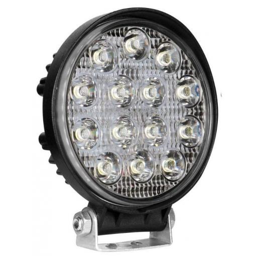 Pracovní LED světlo 10–30 V, 7 W, 700 lm, IP67, průměr 115 × 30 mm