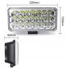 Pracovní LED světlo 12 V, bodové, 21 diod, IP67