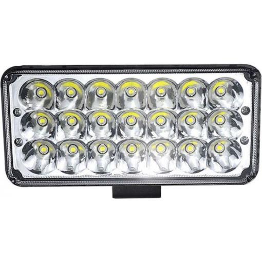 Pracovní LED světlo 12 V, bodové, 21 diod, IP67