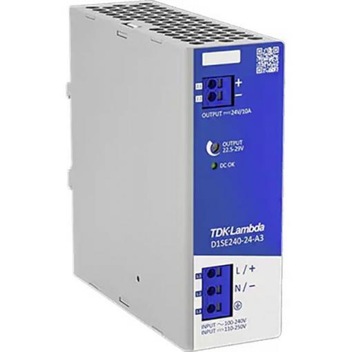 TDK-Lambda D1SE240-24-A3 síťový zdroj na DIN lištu 240 W Obsah 1 ks