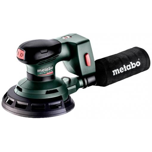 Metabo 600411840 akumulátorová excentrická bruska bezkartáčové, kufřík, bez akumulátoru, bez nabíječky 18 V Ø 150 mm