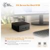 CSL Computer mini PC (HTPC) Narrow Box Black Intel® N N100 3400 GHz 32 GB RAM 4000 GB SSD Intel Intel® UHD Graphics 92960