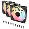 Corsair CO-9050196-WW PC větrák s krytem černá (š x v x h) 120 x 120 x 25 mm vč. ovládání RGB osvětlení
