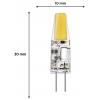 Philips 8720169300453 LED Energetická třída (EEK2021) F (A - G) G4 1 W = 10 W teplá bílá (Ø x v) 10 mm x 30 mm 1 ks