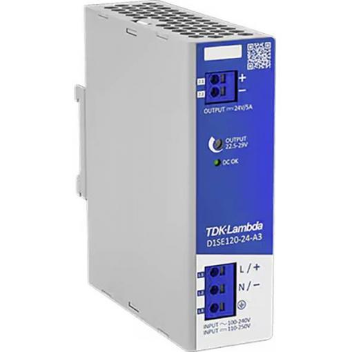 TDK-Lambda D1SE120-24-A3 síťový zdroj na DIN lištu 120 W Obsah 1 ks