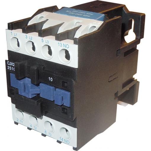 Stykač CJX2-2510M7 230-690V/25A 4P na DIN lištu,ovládání 230V