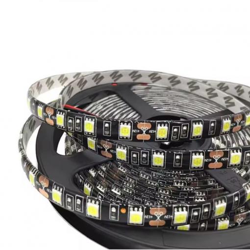 LED pásek 12 V, 10 mm, bílá 3000 K, 60× 5050/m, IP65, 5 m