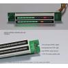VU metr modul h_m480c, 2× 12 LED, 7–12 V DC