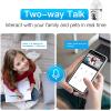 3MPx WiFi vnitřní panoramatická bulb kamera s interkomem HICO HFIF16M20