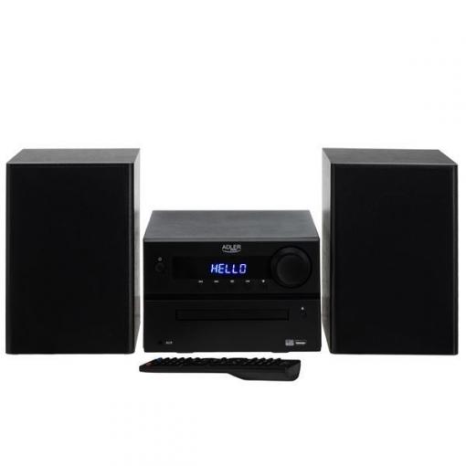 Mini Hi-Fi stereo systém Adler AD 1917, Bluetooth 5.3, CD, USB, FM