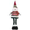 Teleskopická vánoční figurka sněhuláka h_v767, 35–87 cm, polyester
