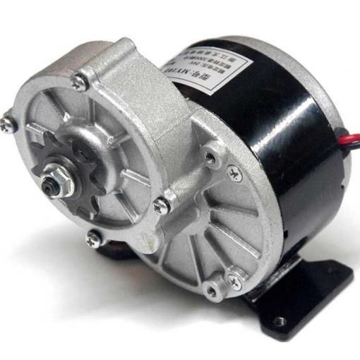 Motor MY1016Z 24 V / 350 W s převodovkou pro elektrokoloběžky