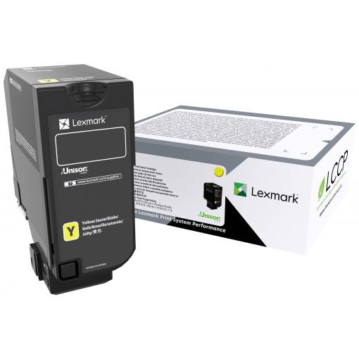 Lexmark Toner CX735 originál žlutá 16200 Seiten 81C0X40