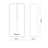 Elegantní kovová RFID čtečka EM/HID/Mifare karet | Sebury mReader