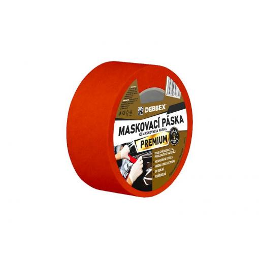 Páska maskovací DEBBEX 100°C Premium 25mmx50m