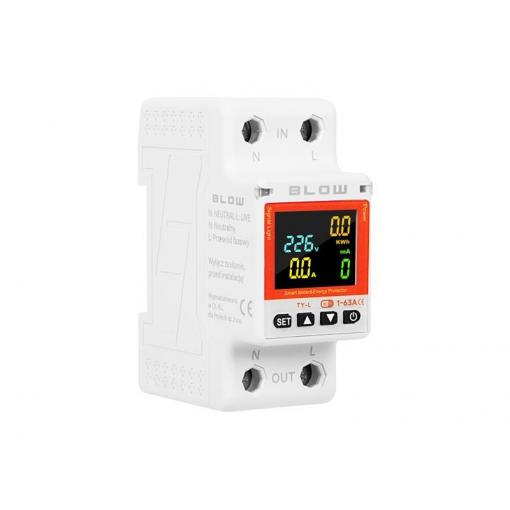 Smart elektroměr na DIN lištu BLOW 72-106 WiFi Tuya