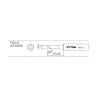 Hrot T900-3C Bevel Tip
