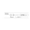 Hrot T900-0.8D Chisel Tip