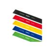 Guma posilovací REBEL TPE Mini Band L 2,3-18,2kg 5ks mix color