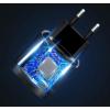 Síťový adaptér, nabíječka USB-A - 3x, QC 18W, černý