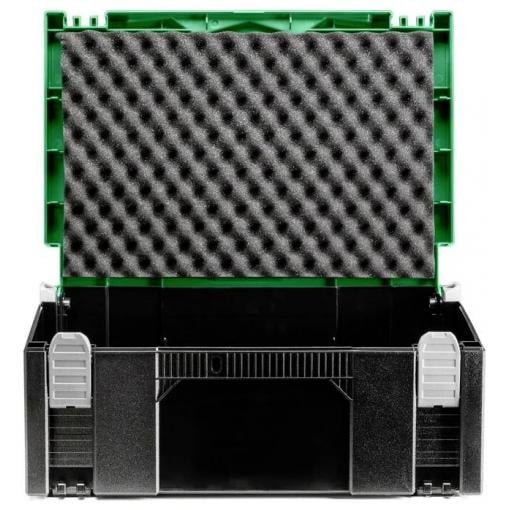 HiKOKI System Case II, 402539 kufr na elektrické nářadí, plast, černá, zelená, (d x š x v) 295 x 158 x 295 mm