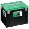 HiKOKI System Case IV, 402541 kufr na elektrické nářadí, plast, černá, zelená, (d x š x v) 295 x 315 x 295 mm