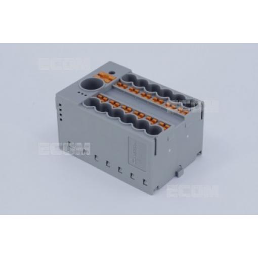 Svorkovnice DPD6/2.5-12P-11-00Z(H), 12 kontaktů, 690 V / 24 A, na DIN lištu